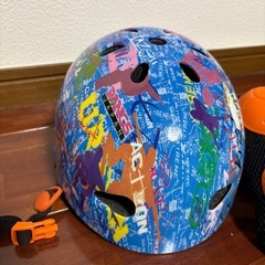 RANGS JAPAN 幼児用ヘルメット・膝当てセットの画像