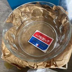 未使用　大皿　４枚　クリスタル　タチキチ　アルコロック　キッチン　雑貨の画像