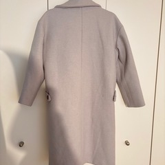 レディース チェスターコート（グレージュ）の画像