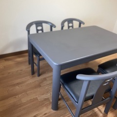 ダイニングテーブルセット(中古)の画像
