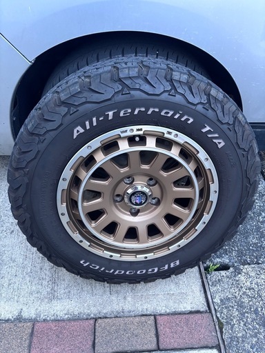 ブロックタイヤホイール