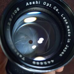 極上品 初期型 Takumar 2.8 105mm Asahi Opt.Co. の画像