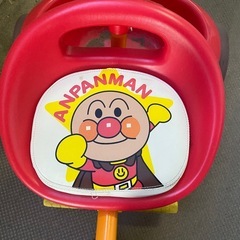 アンパンマン　手押し棒付　三輪車の画像