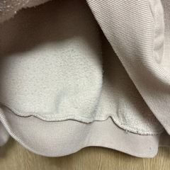 裏起毛パーカーの画像