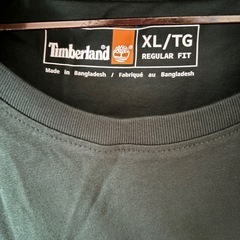 TimberlandTシャツ XLサイズ みどりの画像