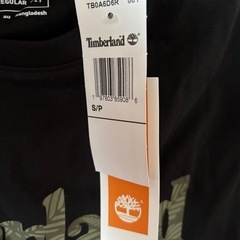 TimberlandTシャツ Sサイズ くろ色の画像