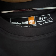 TimberlandTシャツ Sサイズ くろ色の画像