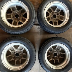 ブリヂストンVRX2.155/65R13ホイール付き4本セットの画像