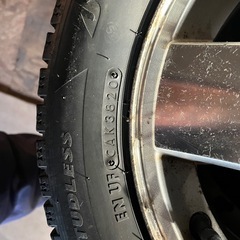 ブリヂストンVRX2.155/65R13ホイール付き4本セットの画像