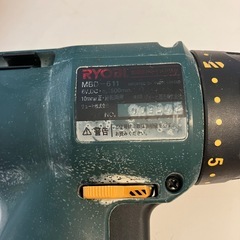 【DIY】RYOBI 充電式ドリルドライバー（MBD-611）6V ケース付き ※バッテリー弱りあり？の画像