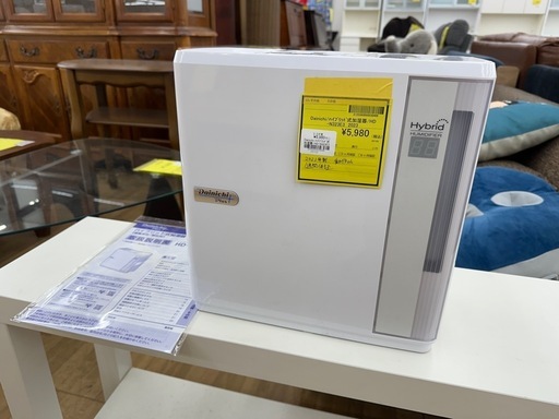 【ドリーム川西店御来店限定】☆ジモティー見たよ♪割引☆Dainichi ハイブリッド式加湿器　DH-N323E3  2023年製／クリ
