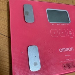オムロン　体重計の画像