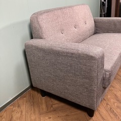 【スペース◎】オシャレ✨2人がけソファの画像