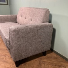 【スペース◎】オシャレ✨2人がけソファの画像