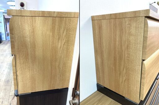 ♪お部屋が広く見える！圧迫感のないローチェスト♪