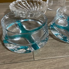 未使用　HOYA クリスタル　灰皿　小物入れ　水差し　DANKS 器　皿の画像