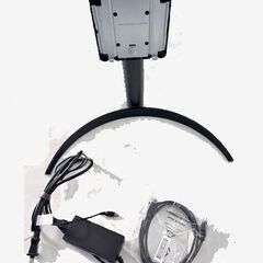 【ジャンク】LG ゲーミングモニター 34WP60C-B 34インチ 画面割れ LG スタンド: 専用スタンド付き 電源アダプター、HDMIケーブルの画像