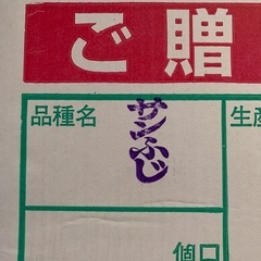 信州産りんご　5個の画像