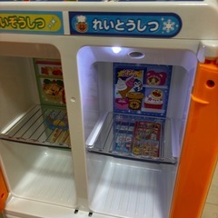 アンパンマンれいぞうこデラックス　おもちゃの画像