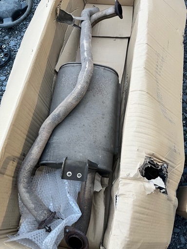 TOYOTA 78プラド純正マフラー