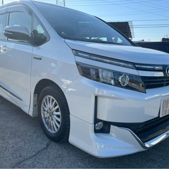 【支払総額79.8万円】ヴォクシーハイブリッド車検令和9年5月 機関良好 内外装良好 修復歴無し 不具合無し！モデリスタエアロ 両側パワスラ 試乗可能！の画像