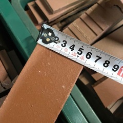 1枚の値段 貼レンガ コーナータイル ブラウン ガーデニングやDIYに 大量の画像