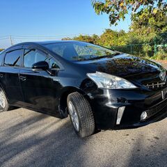 平成23年式　トヨタ　プリウスα　車検付の画像