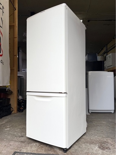 札幌市内配送可 【6ヵ月保証付き】美品 20年製 Panasonic パナソニック 168L 2ドア冷蔵庫 NR-B17CW-W 右開き