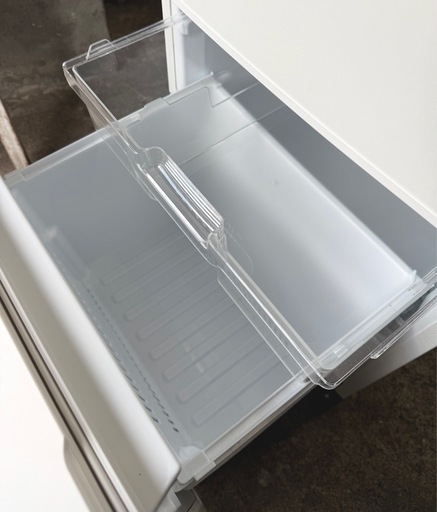 札幌市内配送可 【6ヵ月保証付き】美品 20年製 Panasonic パナソニック 168L 2ドア冷蔵庫 NR-B17CW-W 右開