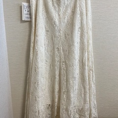未着用 日本製 La Totalite スカート ホワイト 38サイズの画像