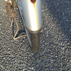 自転車 ママチャリ 26インチ 後ろカゴ付き　シングルギア　配達可能の画像