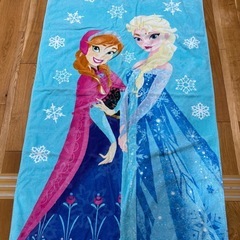 アナと雪の女王 ブランケット＆大判ビーチタオルセットの画像