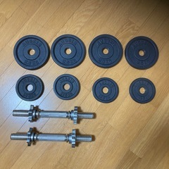 鉄アレイ　重量調整可能の画像