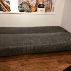 ソファベッド　187cm×105cm×37cmの画像