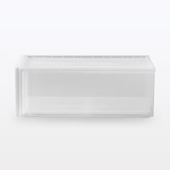 無印良品　ポリプロピレン　衣装ケース　中　2個セットの画像