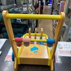 ミテミテ木製押し車　西松屋　　リサイクルショップ宮崎屋　佐土原店　25.12.1の画像