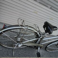 [BRIDGESTONE]Albelt Royal(アルベルト ロイヤル)S型 27吋シティサイクル アルミ/内装3段/点灯虫/スパークシルバーの画像