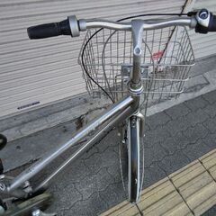 [BRIDGESTONE]Albelt Royal(アルベルト ロイヤル)S型 27吋シティサイクル アルミ/内装3段/点灯虫/スパークシルバーの画像