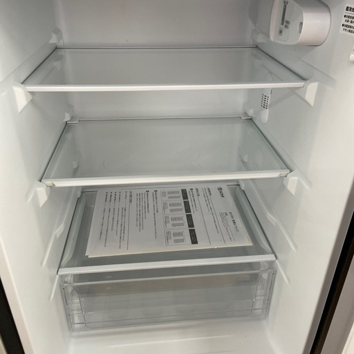 【来店いただける方限定】2ドア冷蔵庫　133L 【トレファク摂津店】