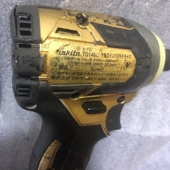マキタインパクト創業100周年限定仕様TD148D(本体のみ)、中古品の画像