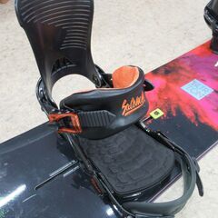 BURTON バートン スノーボード ビンディングセット SOCIAL 144cm位 G-2535の画像