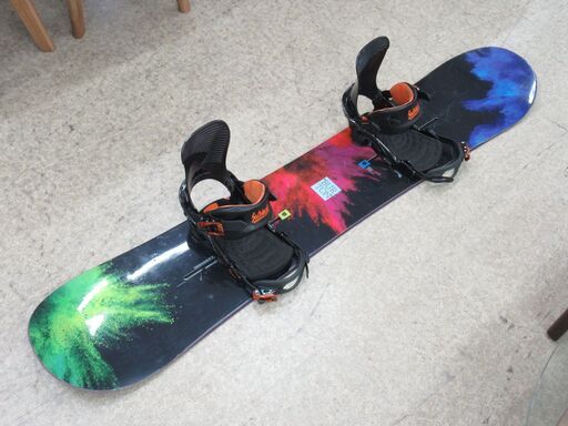 BURTON バートン スノーボード ビンディングセット SOCIAL 144cm位 G-2535