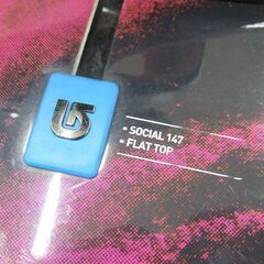 BURTON バートン スノーボード ビンディングセット SOCIAL 144cm位 G-2535の画像