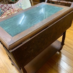 アンティーク トップテーブル / サービングワゴンの画像