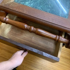 アンティーク トップテーブル / サービングワゴンの画像