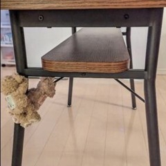 【無料でお譲りします】ダイニングテーブル 60×110×67   の画像