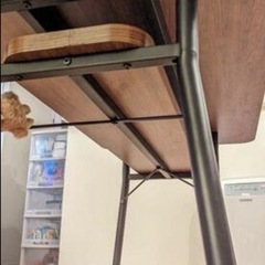 【無料でお譲りします】ダイニングテーブル 60×110×67   の画像