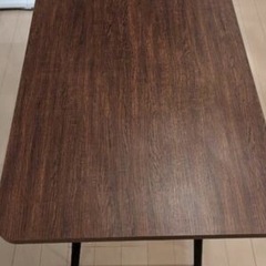 【無料でお譲りします】ダイニングテーブル 60×110×67   の画像