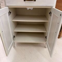 【ドリーム尾浜店】★ジモティー割あり★ レンジボード ニトリ 高さ(H)122cm× 幅(W)60cm× 奥行(D)40cmの画像