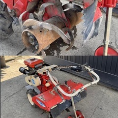 h-247△ q 岐阜発/ エースローター/ AR700/管理機/ 耕運機/ 実動 動画実演は行なっておりません/ 難あり/現状品/ 管20u/ R7.9/11 △の画像